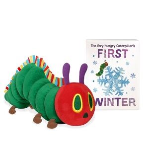 Kohl’s Cares The Very Hungry Caterpillar “My First Winter” Plush toy book bundle